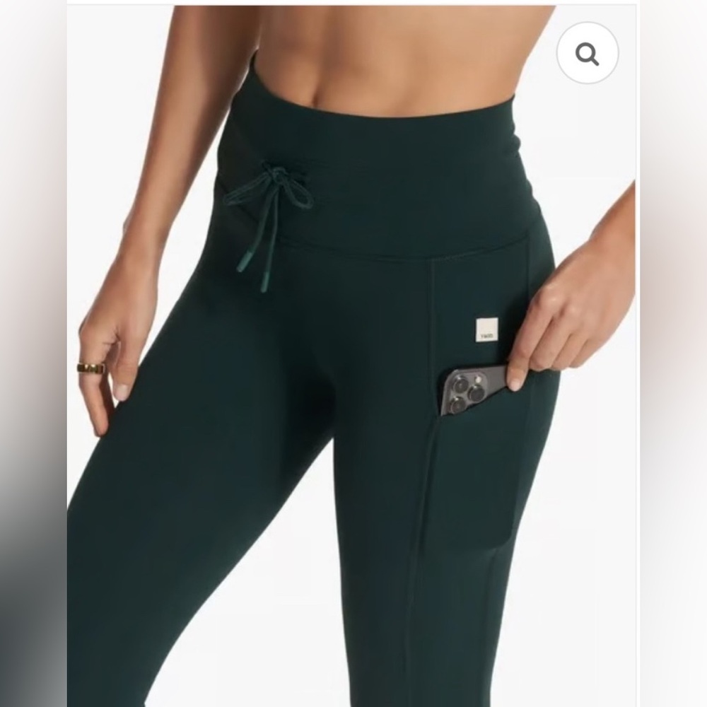 Vuori pocket- leggings -Forest green - - Picture 2 of 3